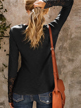 Load image into Gallery viewer, Buttoned Long Sleeve T-Shirt