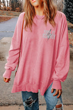 Load image into Gallery viewer, Graphic Dropped Shoulder Sweatshirt