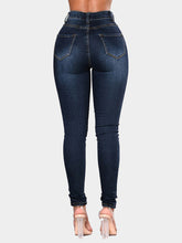 Load image into Gallery viewer, Full Size Button Fly Long Jeans