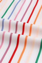 Load image into Gallery viewer, Striped Cap Sleeve Blouse