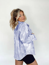 Load image into Gallery viewer, Tie-Dye Button Up Long Sleeve Shirt