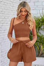 Load image into Gallery viewer, BRIANNY One-Shoulder Top and Shorts Set