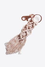Load image into Gallery viewer, Assorted 4-Pack Macrame Fringe Keychain