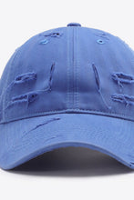 Load image into Gallery viewer, Distressed Adjustable Baseball Cap