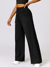 Load image into Gallery viewer, Drawstring High Waist Active Pants