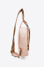 Load image into Gallery viewer, Adjustable Strap PU Leather Sling Bag