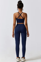 Load image into Gallery viewer, Crisscross Sports Bra and Leggings Set