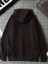 Load image into Gallery viewer, Graphic Drawstring Hoodie with Pockets