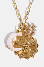 Load image into Gallery viewer, Constellation and Moon Pendant Copper Necklace