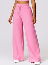 Load image into Gallery viewer, Drawstring High Waist Active Pants