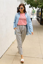 Load image into Gallery viewer, Simply Love Full Size WONDERFULLY Short Sleeve T-Shirt