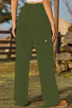 Load image into Gallery viewer, Loose Fit Drawstring Jeans with Pocket