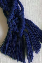 Load image into Gallery viewer, Assorted 4-Pack Macrame Fringe Keychain
