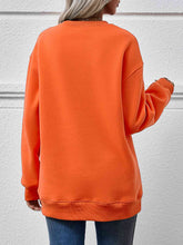 Load image into Gallery viewer, Round Neck Long Sleeve Sweatshirt