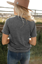 Load image into Gallery viewer, THANKFUL GRATEFUL BLESSED Graphic Crewneck Tee