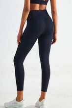 Load image into Gallery viewer, Wide Waistband Sports Leggings with Pockets