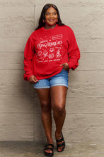 Load image into Gallery viewer, Simply Love Full Size GINGERBREAD Long Sleeve Sweatshirt