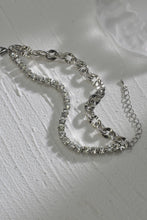 Load image into Gallery viewer, Double-Layered Zircon Decor Alloy Bracelet