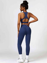 Load image into Gallery viewer, Cutout Cropped Sport Tank and Leggings Set
