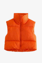 Load image into Gallery viewer, Zip-Up Drawstring Puffer Vest