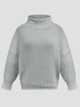 Load image into Gallery viewer, Turtleneck Long Sleeve Sweater