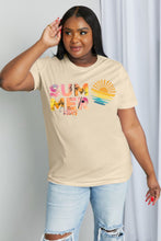 Load image into Gallery viewer, Simply Love Full Size SUMMER VIBES Graphic Cotton Tee