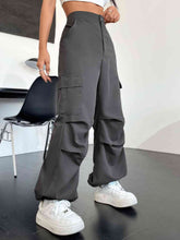 Load image into Gallery viewer, High Waist Cargo Pants