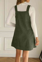 Load image into Gallery viewer, Overall Dress with Pockets