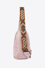 Load image into Gallery viewer, Adjustable Strap PU Leather Sling Bag