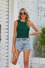 Load image into Gallery viewer, Textured Round Neck Tank