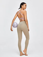 Load image into Gallery viewer, Crisscross Spaghetti Strap Active Bra