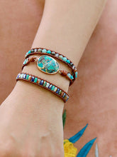 Load image into Gallery viewer, Triple-Layer Natural Stone Bracelet