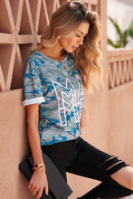 Load image into Gallery viewer, Camouflage Round Neck Tee Shirt