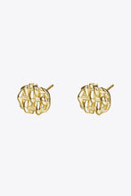 Load image into Gallery viewer, 925 Sterling Silver Woven Stud Earrings