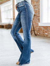 Load image into Gallery viewer, Cat's Whiskers Bootcut Jeans with Pockets