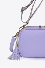 Load image into Gallery viewer, PU Leather Tassel Crossbody Bag
