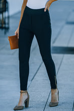Load image into Gallery viewer, Zipper Ankle High Waist Skinny Pants