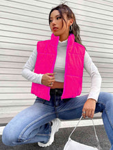 Load image into Gallery viewer, Zip-Up Puffer Vest