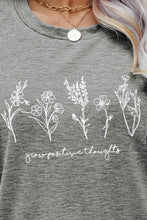 Load image into Gallery viewer, Graphic Round Neck Short Sleeve Tee