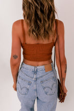 Load image into Gallery viewer, IRIS Cropped Knit Cami