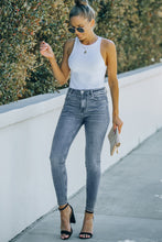Load image into Gallery viewer, JOLENE Ankle-Length Skinny Jeans