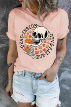 Load image into Gallery viewer, Graphic Round Neck Short Sleeve T-Shirt