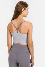 Load image into Gallery viewer, Crisscross Back Scoop Neck Sports Cami