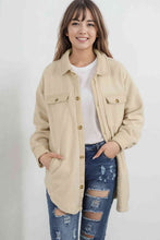 Load image into Gallery viewer, Button Down Collared Jacket with Pockets