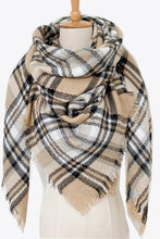Load image into Gallery viewer, Plaid Imitation Cashmere Scarf