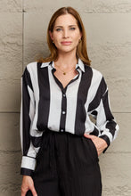 Load image into Gallery viewer, Striped Dropped Shoulder Shirt