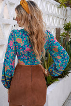 Load image into Gallery viewer, BIANCA Floral Cropped Top