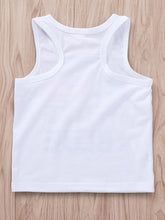 Load image into Gallery viewer, Kids Graphic Tank and US Flag Shorts Set