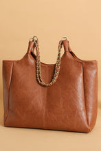 Load image into Gallery viewer, PU Leather Tote Bag