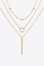 Load image into Gallery viewer, Basic Three-Piece Chain Necklace Set